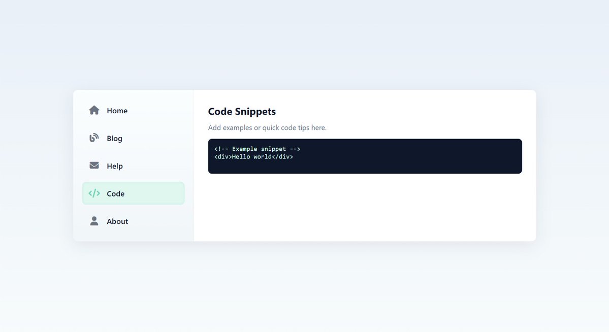 rajvardhank247's tweet image. Day 41 of #100DaysOfCode
&gt;built a clean sidebar layout using HTML + CSS and made it responsive with JavaScript
now it toggles smoothly on smaller screens