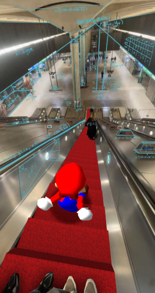 How a Super Mario 64 Player sees the world