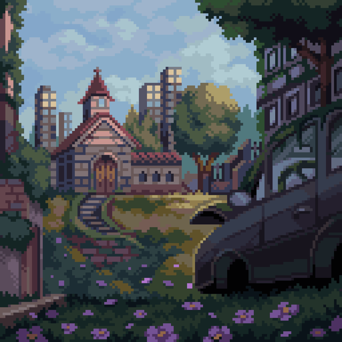 PixelArtJourney's tweet image. 3 pieces to get to know me