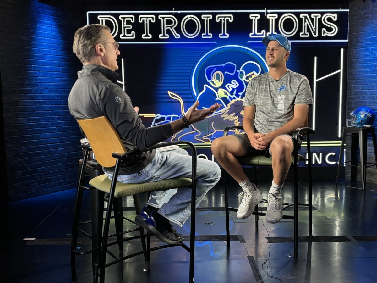 Dan Miller (@danmillerfox2) on Twitter photo Just got done chatting with QB1. Terrific win last night. Great to hear him talk about that secondary and that defense that just balled out. <a href="/JaredGoff16/">Jared Goff</a> also on the bye and where he wants the offense to improve. <a href="/FOX2News/">FOX 2 Detroit</a> at 6:15 tonight. Just got done chatting with QB1. Terrific win last night. Great to hear him talk about that secondary and that defense that just balled out. <a href="/JaredGoff16/">Jared Goff</a> also on the bye and where he wants the offense to improve. <a href="/FOX2News/">FOX 2 Detroit</a> at 6:15 tonight.