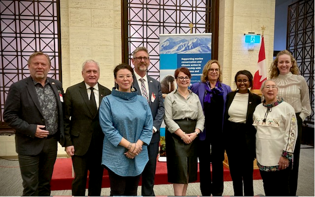 Honoured to co-host with Senator Karetak-Lindell and <a href="/Oceans_North/">Oceans North</a> a special reception celebrating the Canadian Arctic, its global significance and the rich cultural contributions of the peoples who have called it home for millennia.🌊❄️ #ArcticCanada #IndigenousLeadership