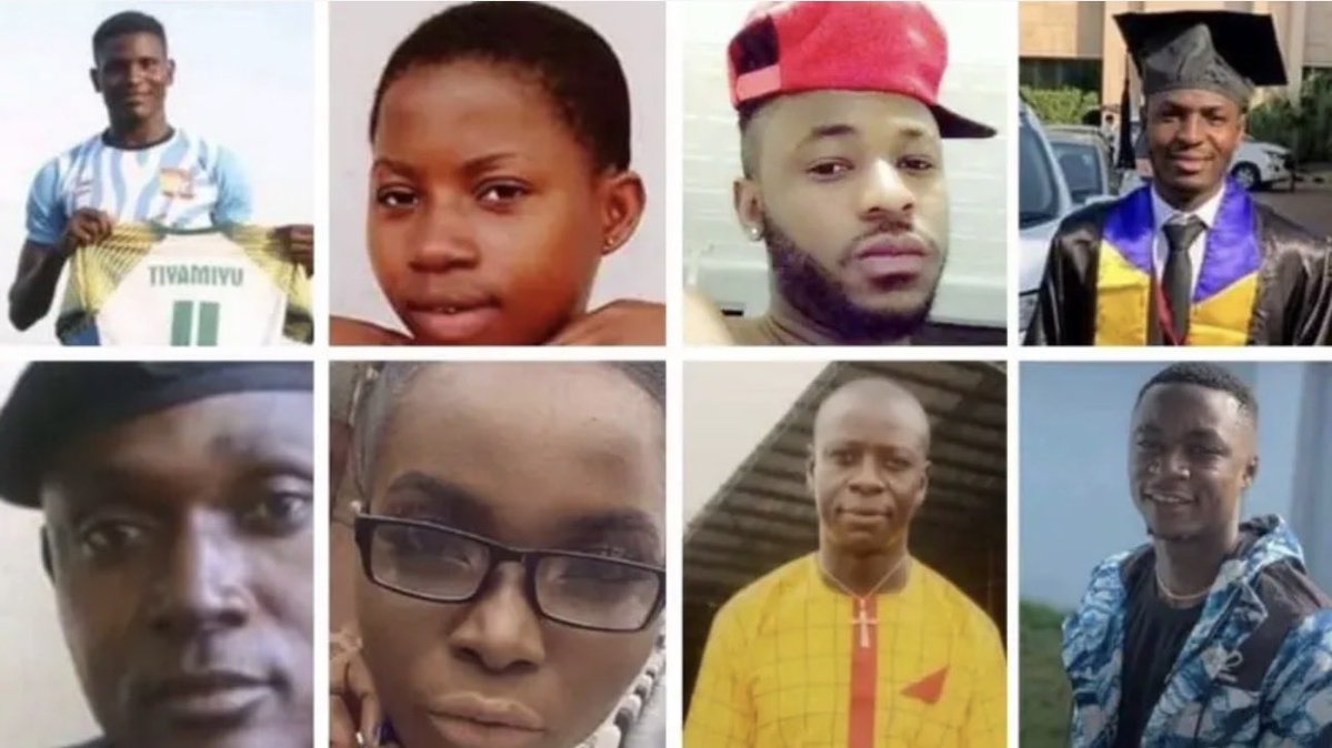 Before #EndSARS protests of October 2020, the notorious and lawless police carried out extrajudicial executions of hundreds of youths across Nigeria:

1. Kolade Johnson was killed by SARS police officers while watching a game between Liverpool FC and Tottenham Hotspur on 31 March