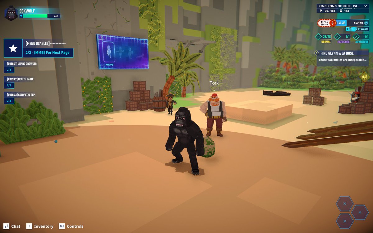 Who has what it takes to be the King of the Jungle? <a href="/TheSandboxGame/">The Sandbox</a>  tsbga.me/TheSandbox