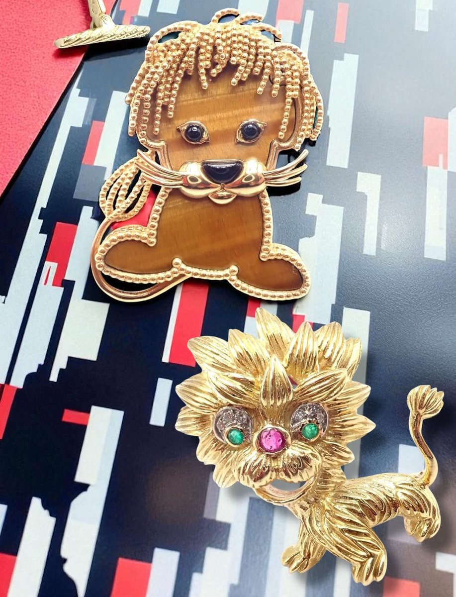 FORTROVE's tweet image. 🦁 Make an Offer on Luxury: Rare Cartier &amp;amp; Van Cleef Lions Await 🦁 

mailchi.mp/fortrove/lions…

Rare Cartier &amp;amp; VCA lion treasures await — fierce and timeless. ✨
Now @ Fortrove.com

#Fortrove #Cartier #VanCleefArpels #LuxuryJewelry #JewelryCollector #CartierLions…