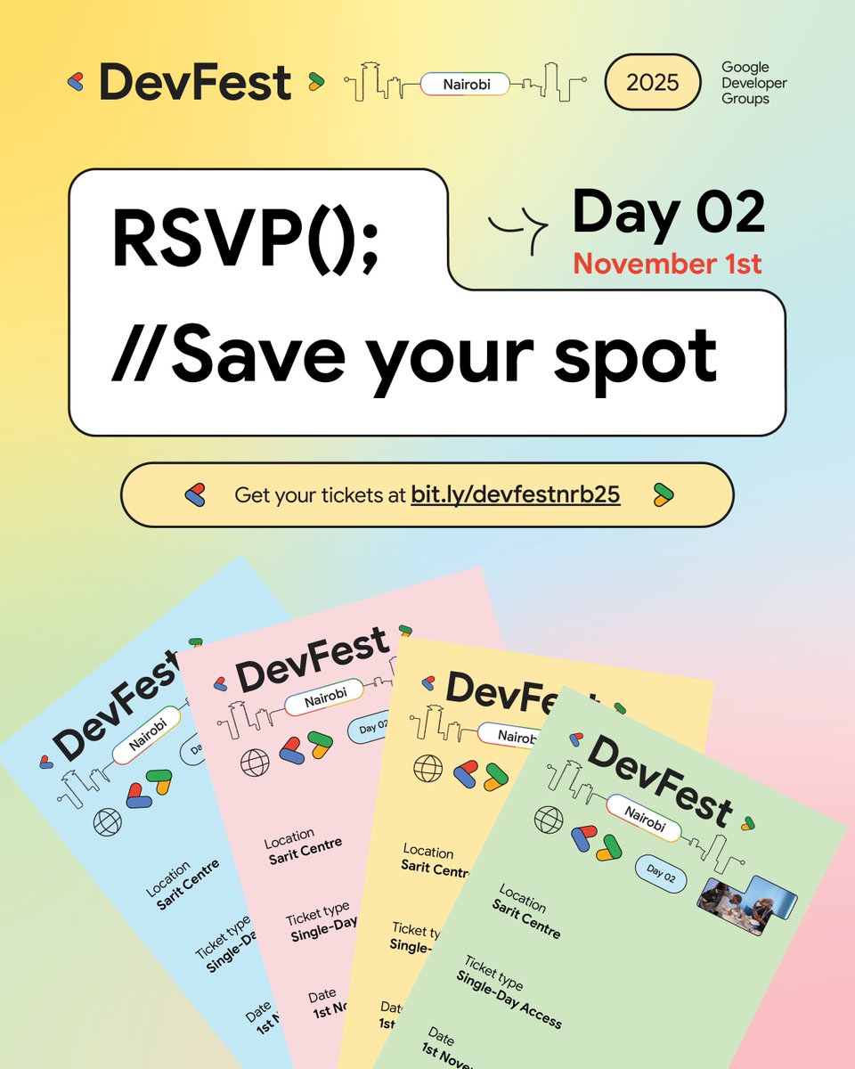 GDG Nairobi #DevFestNairobi2025 tweet media