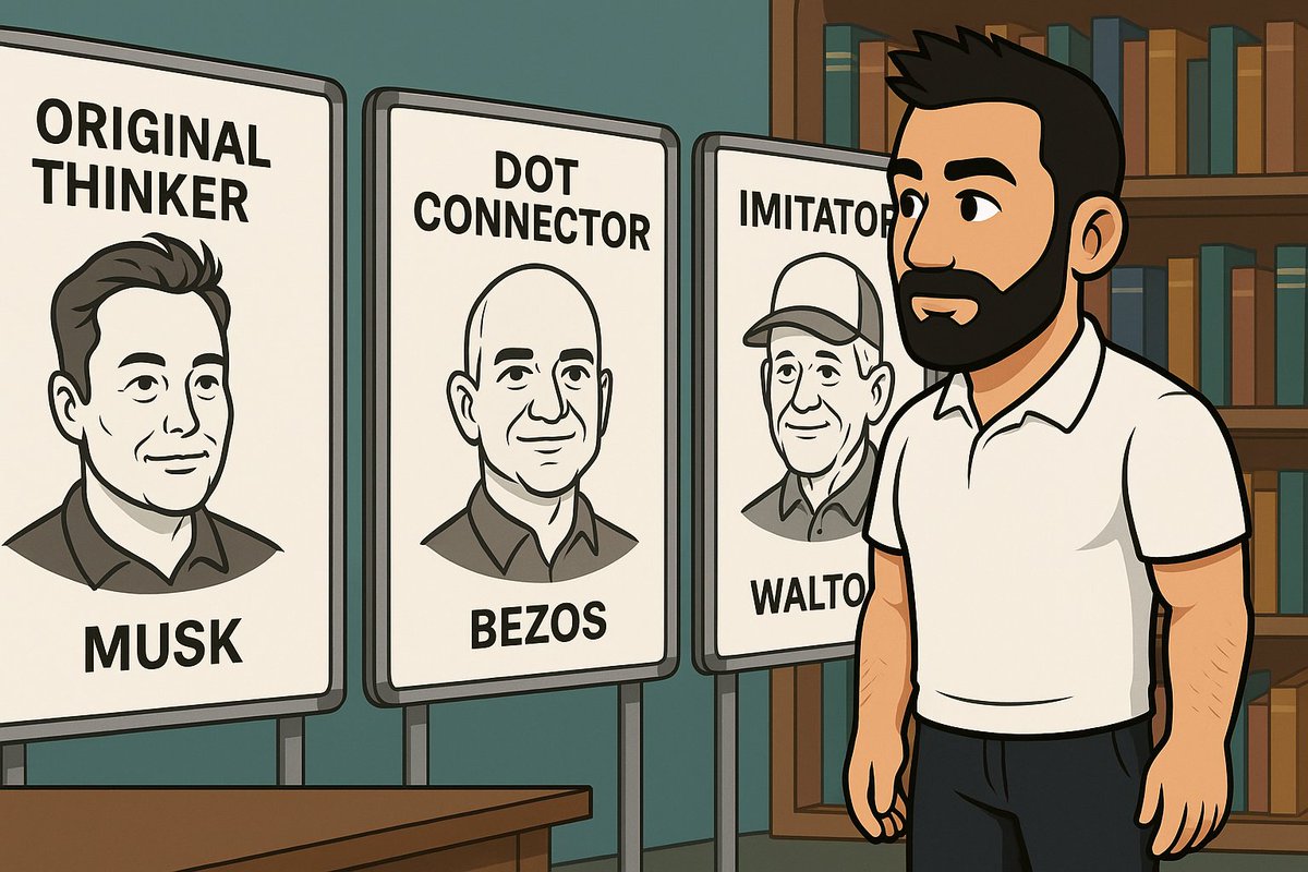 genyfinanceguy's tweet photo. What kind of Maker are you?

I'm not ashamed of being a copycat. They say that imitation is the highest form of flattery, right?

@elonmusk @JeffBezos

Check out the post with the link in the comments below 👇 https://t.co/ADLgf25vHb