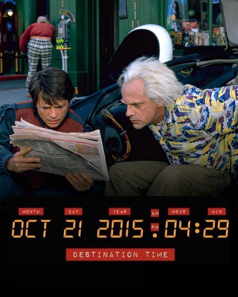 LAAGlz's tweet photo. Ya hace 10 años!
Feliz #BTTF Day
#BTTF40周年 https://t.co/59wgUlHoUs