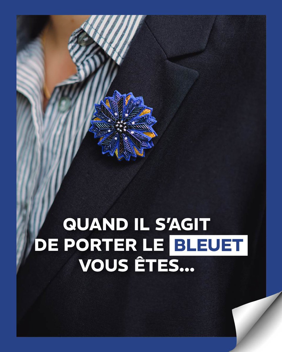 BleuetFrance's tweet image. Les commémorations du 11 novembre approchent 🔔

C’est le moment de porter fièrement votre Bleuet de France ! 🔵
Du 1er au 11 novembre, quel style adopterez-vous ? Swipez et dites-nous en commentaire, on est curieux 😉
Vous souhaitez faire un don en ligne ? C&apos;est ici 👉…