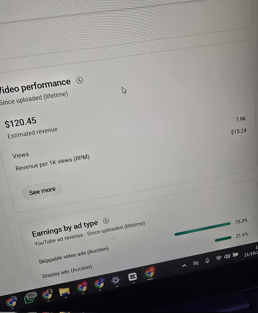 This is Q4 where you make the most money you can... higher RPMs and more earning potentials....

YouTube Nerd 🤓 
#YouTube #Faceless
