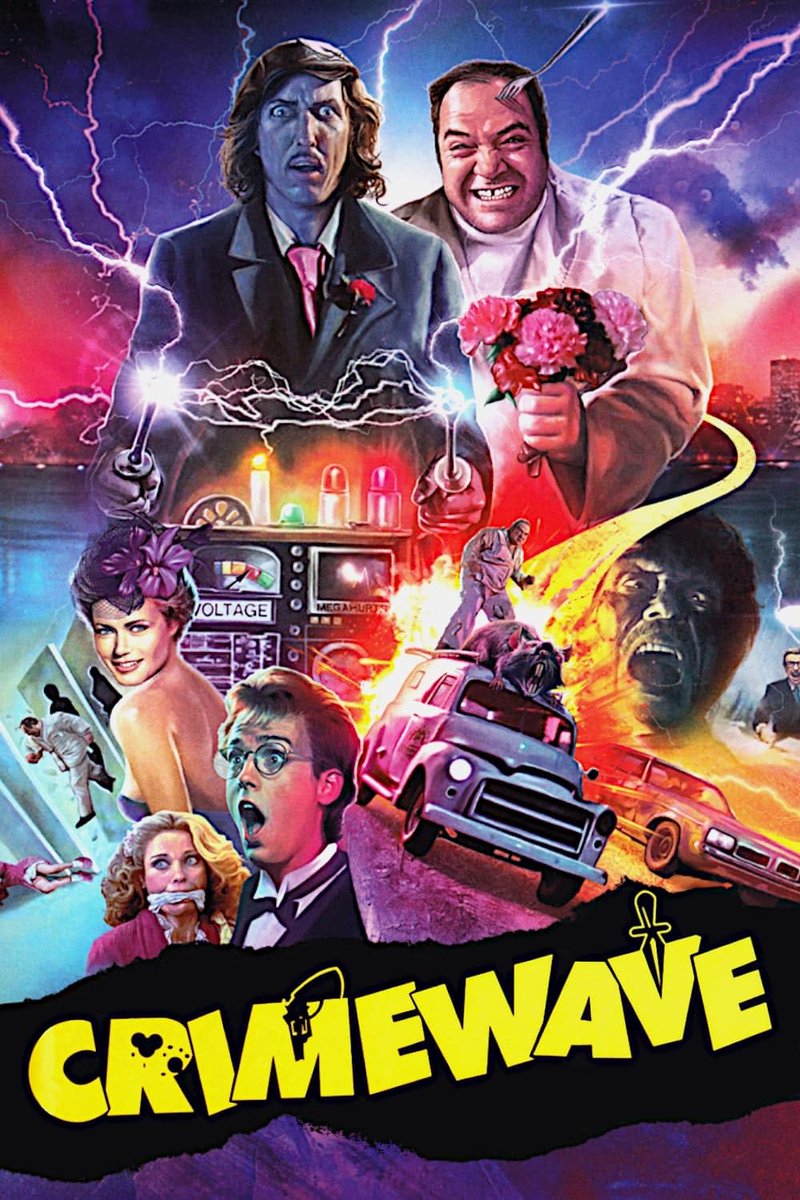 "I wanted [CRIMEWAVE] to be the ultimate picture of entertainment. To thrill, chill, make the audience laugh, cry, and scream... They screamed for their money back!" - Sam Raimi