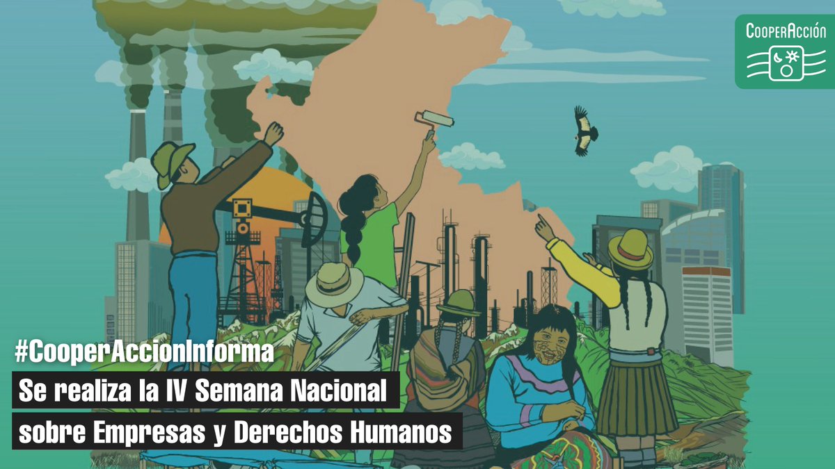 CooperAccionPER's tweet photo. 🔴#CooperAccionInforma
En medio de esta crisis, te invitamos a la IV Semana Nacional sobre Empresas y Derechos Humanos, una iniciativa para reafirmar la necesidad de un Perú con una verdadera democracia, empresas que respeten los derechos humanos y colectivos, y seguridad para todas y todos.
⏩Lee más: https://t.co/iaEuxiMwKR