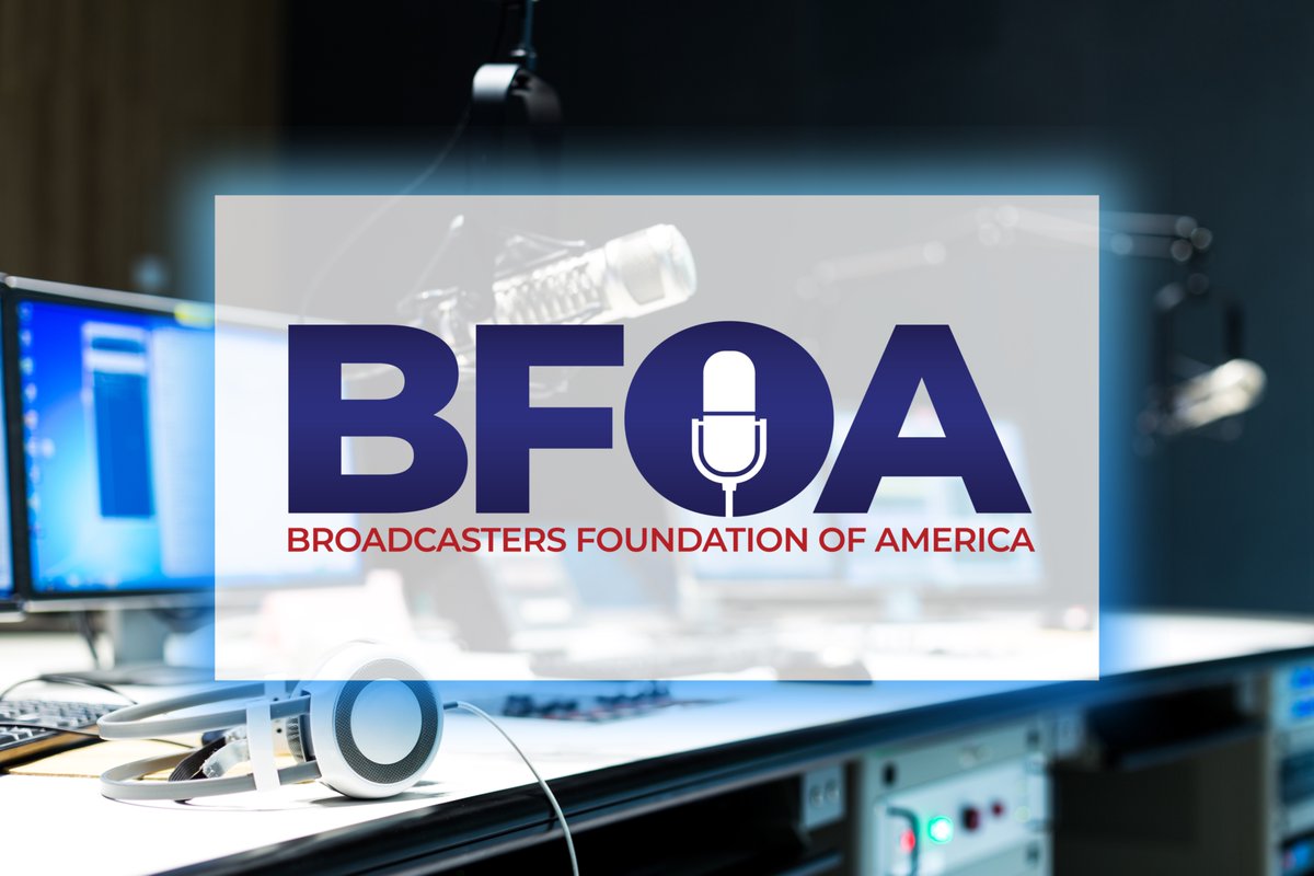 The Broadcasters Foundation of America stands as a pillar of support for radio and TV professionals facing life’s toughest challenges.

💛 Together, we continue that legacy.
broadcastersfoundation.org

#BroadcastLegacy #BroadcastersFoundation #BehindTheMic