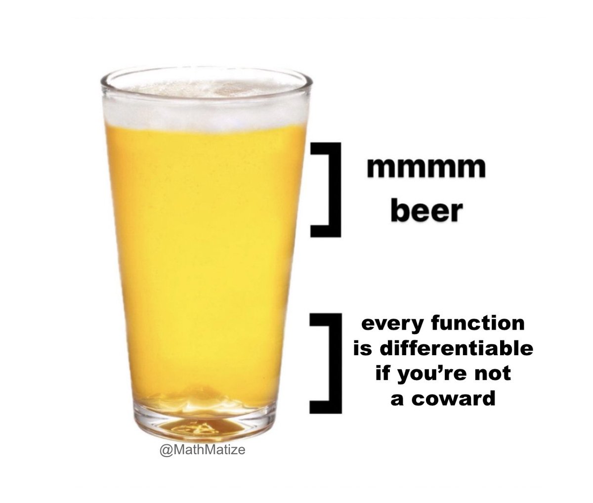 MathMatize's tweet image. Don&apos;t drink and derive