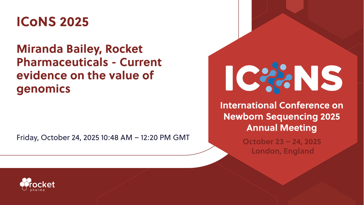 Rocket Pharmaceuticals tweet media