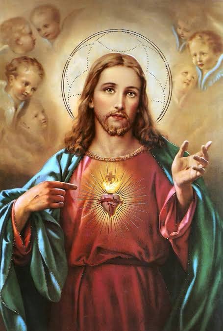 Lord Jesus, shield me beneath Thy Sacred Heart.