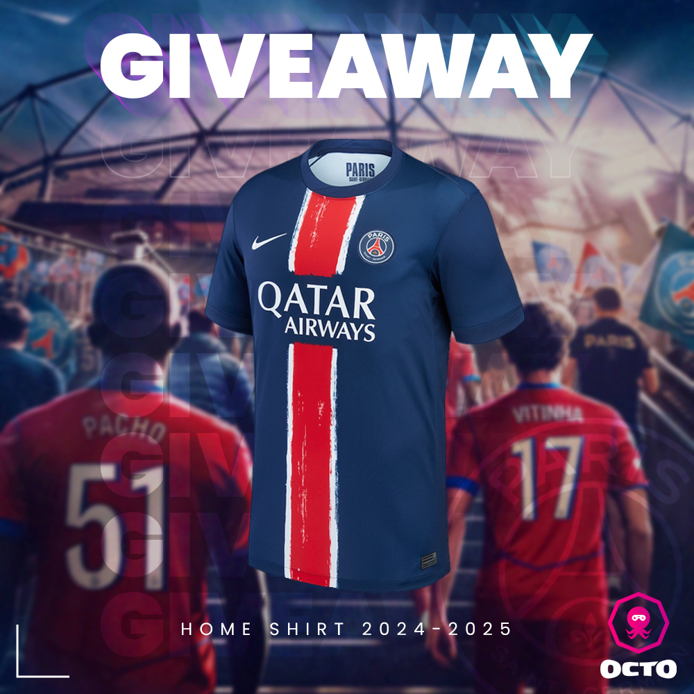 Intern got his hands on a PSG jersey! 👀

Wanna win it?
• Like + RT 💜
• Comment your Octo username + Size 🐙

Winner will be picked in one week 🎁