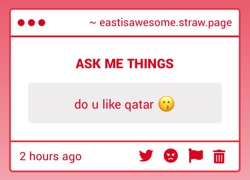 EASTISAWESOME's tweet image. 🇶🇦 Maybe…. do they fit my awesome standards