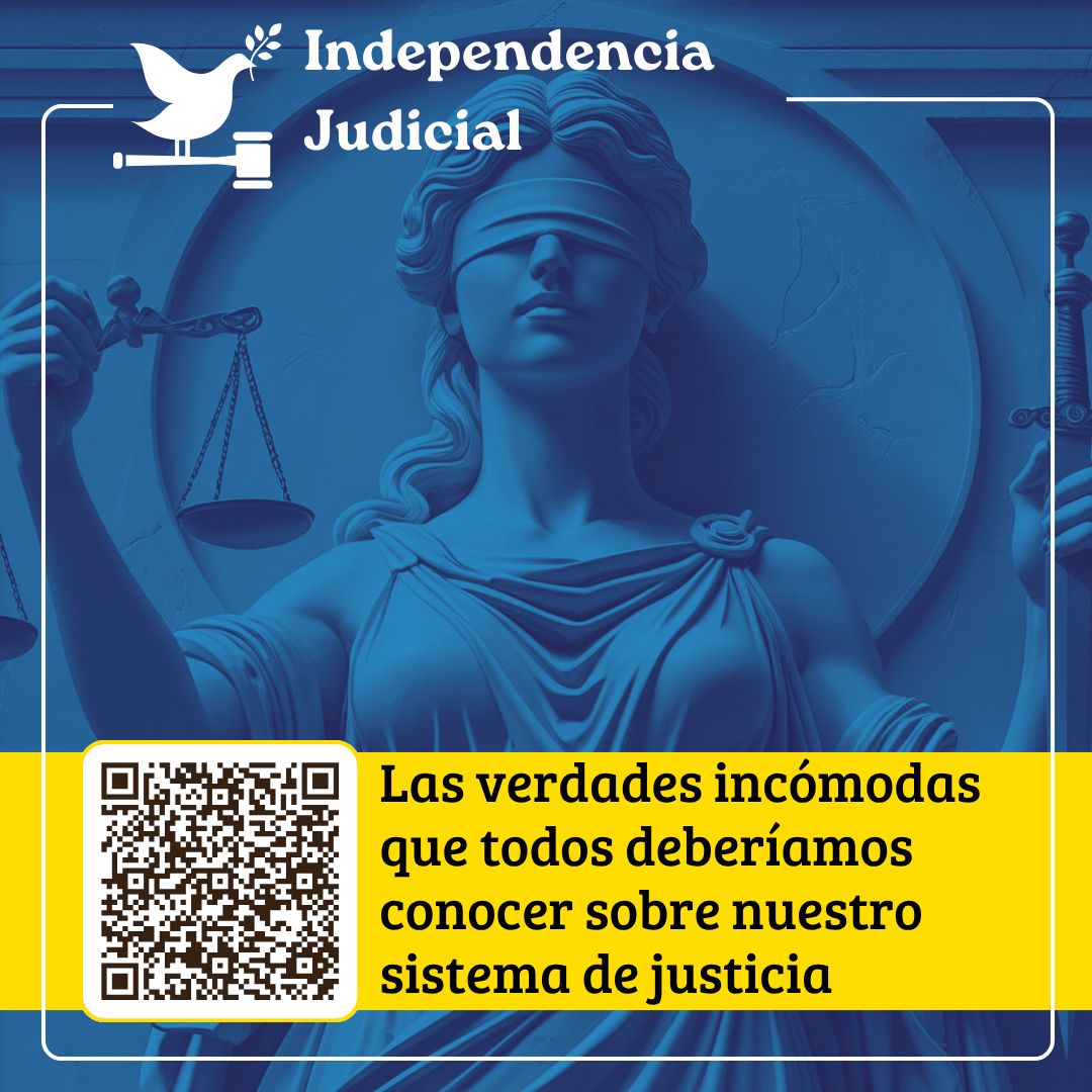 ciidh's tweet image. Pensamos en la justicia ⚖️ y vemos una balanza, pero ¿qué pasa si el sistema está mal diseñado desde sus cimientos?

En este articulo analizamos 3 de las muchas verdades incómodas sobre el sistema de justicia:

🚫 El techo de la meritocracia: ¿Por qué jueces valientes (como Aifán…