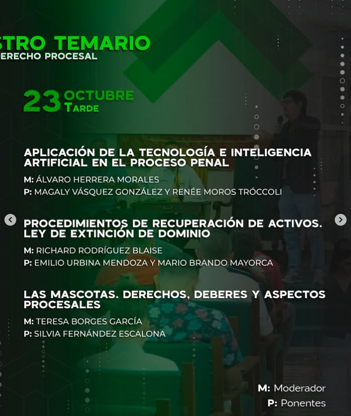 El 2do Concilio de Derecho Procesal en Venezuela será este jueves 23 de octubre. Nuestro socio Gabriel De Jesús, junto a Álvaro Badell Madrid, serán los ponentes del temario "Medios electrónicos en el proceso civil".
📍 Univ. Monteávila – Lomas del Sol
Más info <a href="/lawit_venezuela/">LAWIT | VENEZUELA</a>