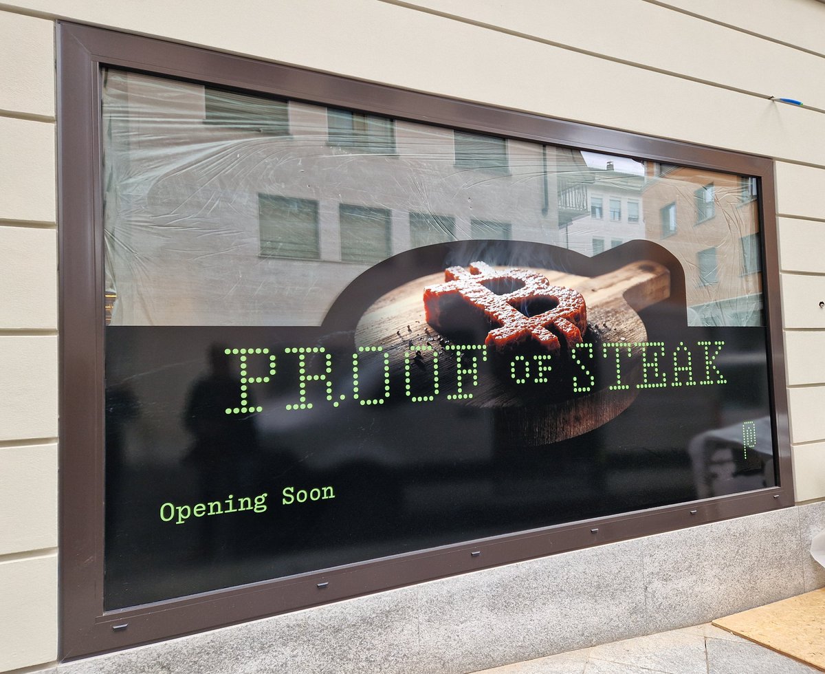 Happy to be back in Lugano and excited for the #PlanBForum. Very much looking forward to the opening of Proof-of-Steak (next to <a href="/pow_space/">Proof of Work - Space</a>) 😁.
<a href="/LuganoPlanB/">Lugano Plan ₿</a>