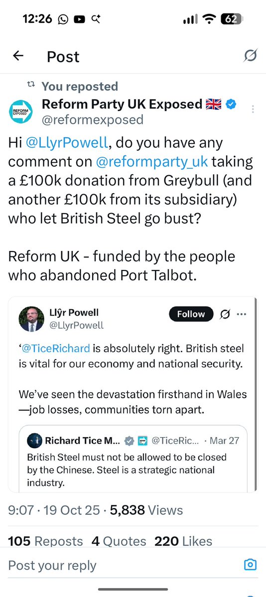 <a href="/LlyrPowell/">Llŷr Powell</a> Another day asking this, still no answer.