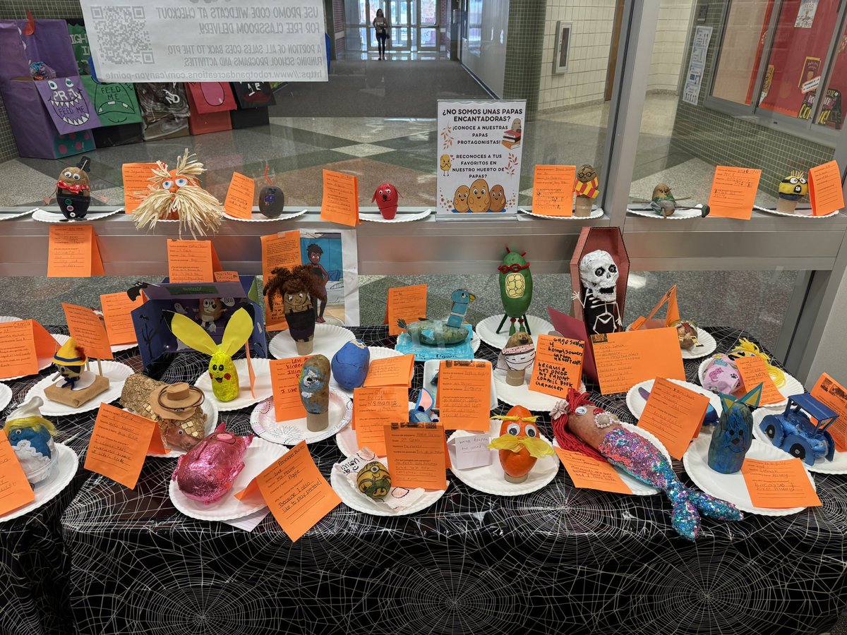 cpes_library's tweet image. Running out of room for all these adorable potato book characters! Thank you, @TISDCPES students &amp;amp; families for all your creativity to make these characters come to life! Let us know your favorites! @TISD_Libraries