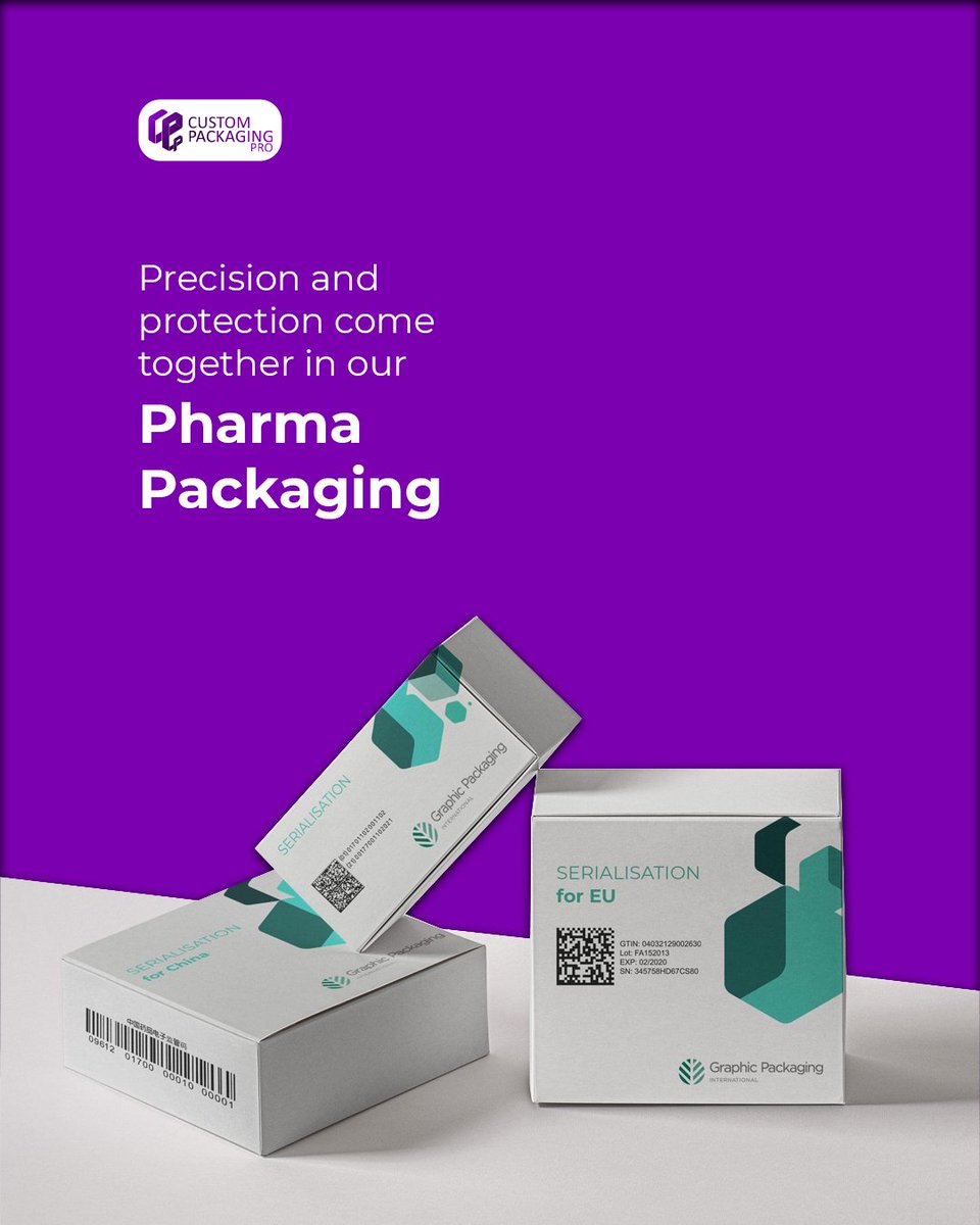 cppro_official's tweet image. Pharma compliance isn't a suggestion, it's a mandate. Boost patient trust & cut risk with certified pharma packaging. 
Our security features reduce counterfeiting by up to 60%. Get secure, compliant boxes. DM us or call us at (346) 396-3327.
#Pharma #Packaging