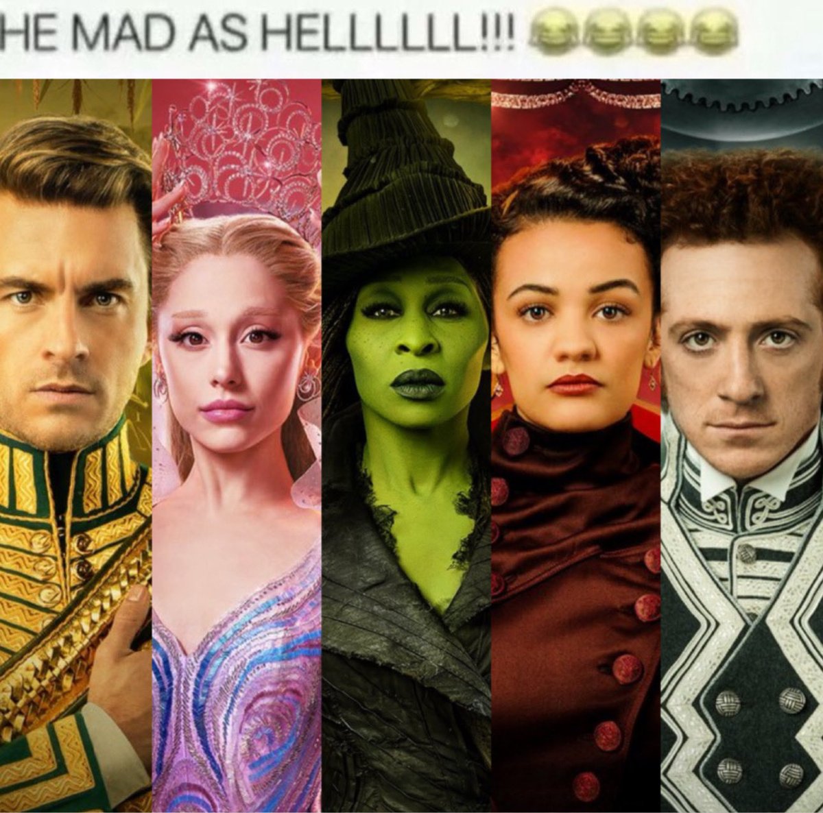 wickedcomfort's tweet image. whole house mad omg #wickedforgood