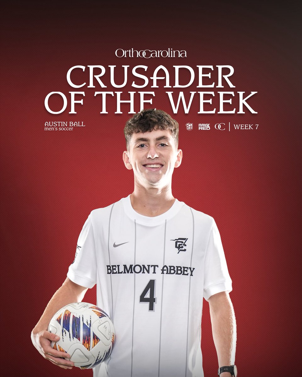 Week 7️⃣  |  OrthoCarolina COTW: Hannah Willis (WSOC) and Austin Ball (MSOC)