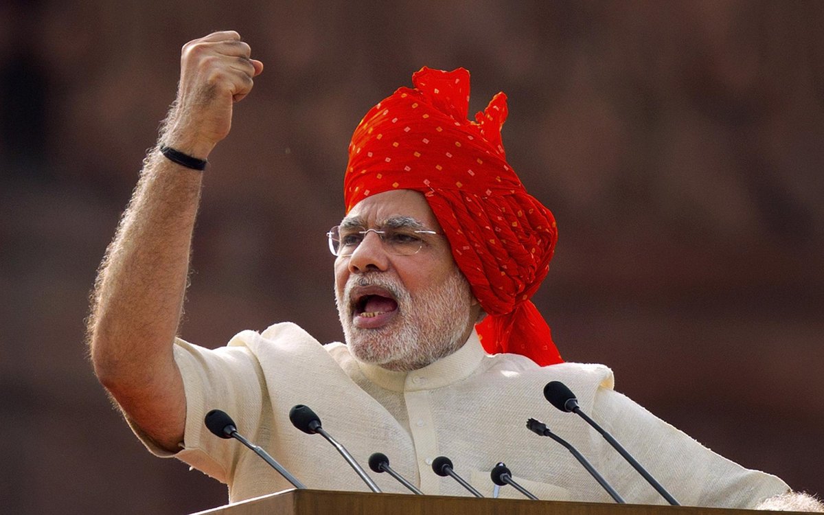 The son of the soil OBC lion who brought Nehruvian Bourgeoise Bolshevism to its death knell, paving the way for civilisational resurgence under Bania-Jain-Parsi (BJP) mercantile confederacy.