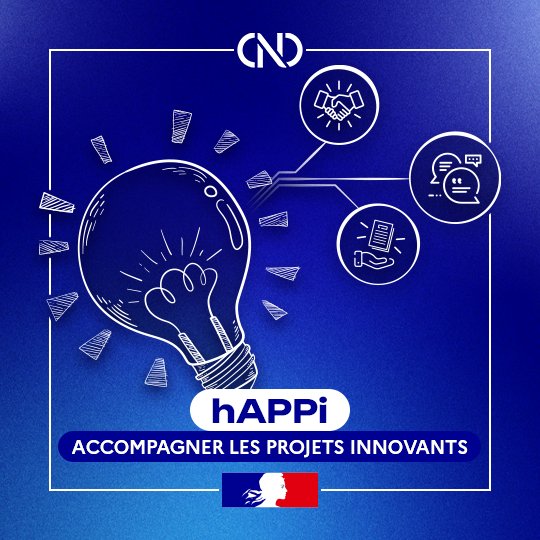 ComNumDef's tweet image. 💡 Au cœur du dispositif d&apos;innovation du CND et de son réseau des ambassadeurs, l&apos;outil hAPPi s’impose comme la plateforme ministérielle de référence pour tout projet d’innovation.

▶️ Pour en savoir plus : defense.gouv.fr/cnd/actualites…