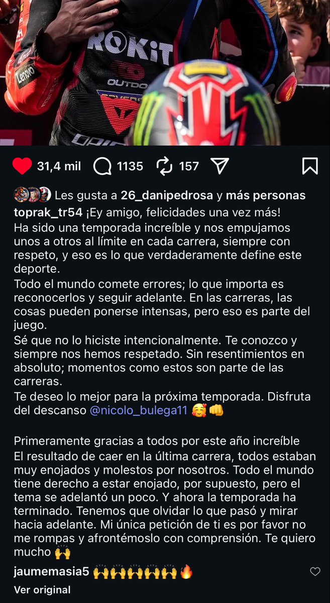 Todos sabemos quién nunca haría esto verdad ?  Toprak es un grande