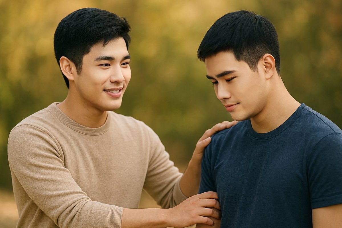 🧠 เหตุผลที่ผู้ชายมีเซ็กส์กับผู้ชายได้โดยไม่ต้องเป็นเกย์

👉Experimentation / Curiosity – อยากรู้ว่าความรู้สึกเป็นอย่างไร (โดยเฉพาะช่วงวัยรุ่นหรือช่วงเปลี่ยนผ่านของชีวิต)
👉Situational sexuality – เกิดขึ้นในบริบทจำกัด เช่น อยู่ในพื้นที่ชายล้วน (ค่ายทหาร เรือนจำ หอพัก)
👉Emotional