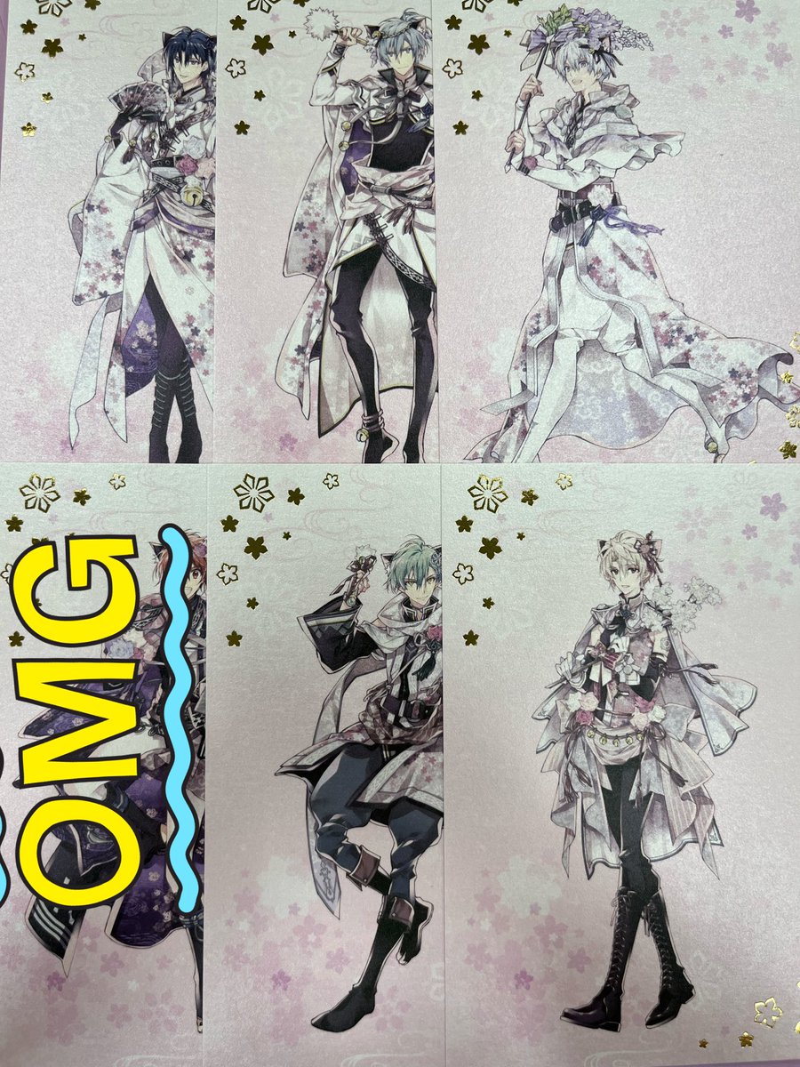 nagisa_1531's tweet image. アイナナ 6周年 6th ポスカ ポストカード 種村 ネコ耳 譲渡先を探しています。
【提供】
★一織、壮五、悠
○環、巳波
【希望】
定価
★ご希望の方は○(同ユニット>その他)から同数お迎え下さい。
