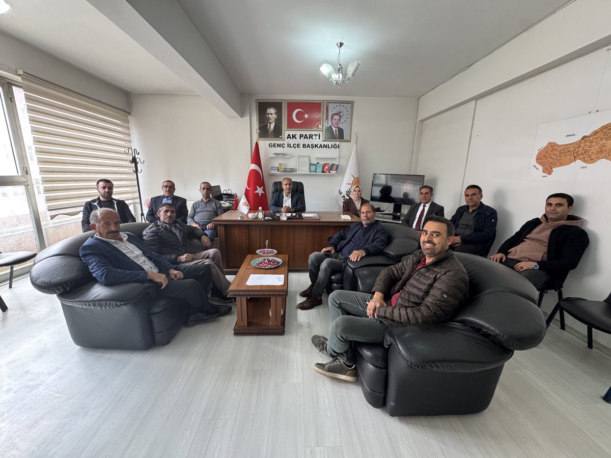 İlçe Başkanımız Sait Kolak başkanlığında haftalık yönetim kurulu toplantımızı gerçekleştirdik.