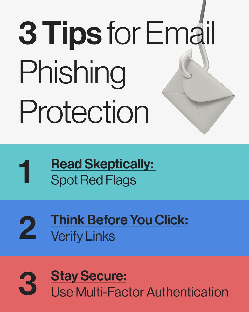 TechintLabs's tweet image. Biggest threat to innovation? A single click. 😱

It&apos;s Cybersecurity Awareness Month. Phishing lets hackers break in. Protecting campaigns is a company effort.

Here are our essential tips to lock down accounts! 

#CyberSecurity #PhishingProtection #AdTech #DigitalAdvertising
