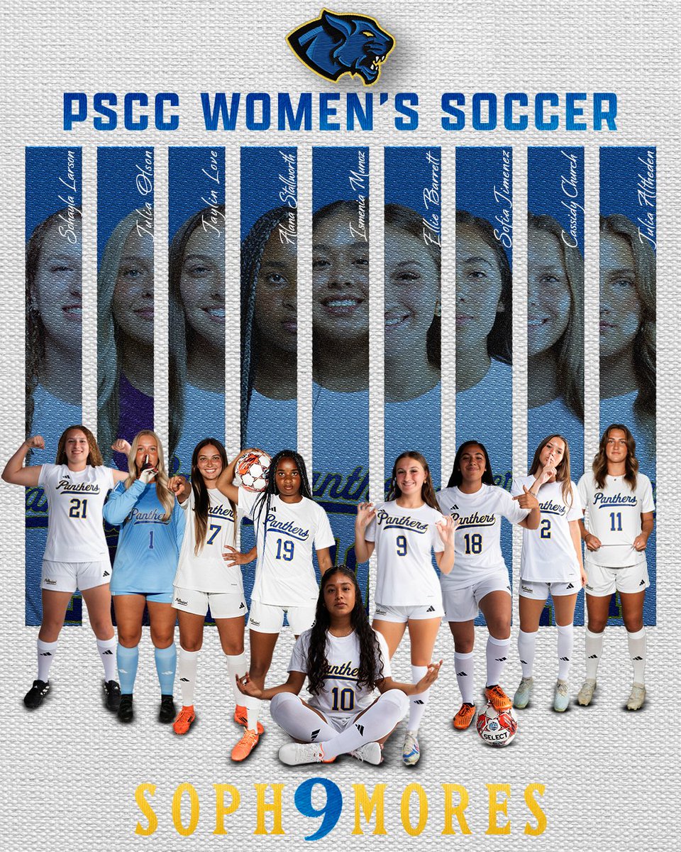 PSCCPanthers's tweet image. Sophomore Night for @PSCCWSOC 

Come out and support!
Game starts 7:00 pm at Knoxville Catholic