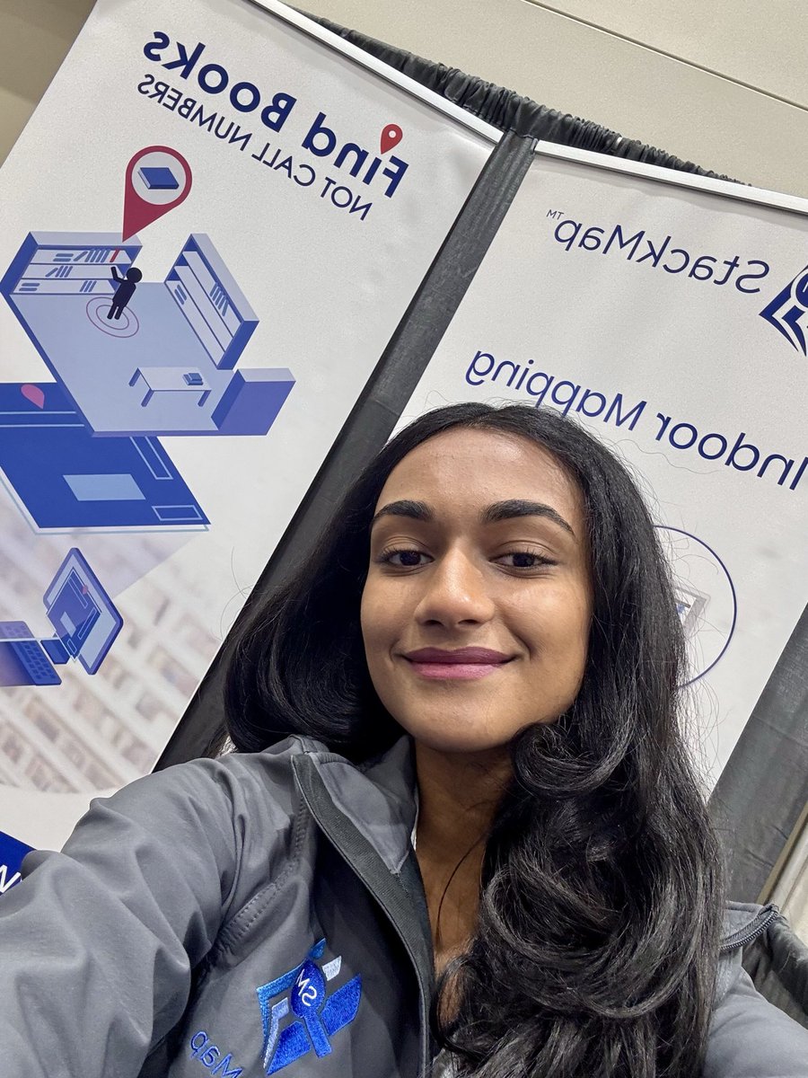 StackMap's tweet image. Same jackets, different time zones. 💙
StackMap is repping at #IALL2025 in Houston and #PaLA2025 in Erie, connecting with libraries coast to coast! 📚✨
#Libraries #Wayfinding #LibraryTech