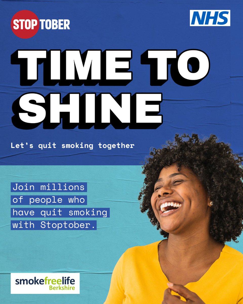 Know someone who would love to give up smoking but isn't sure of those first steps?

☎ 0118 449 2026
✉️ SmokeFreeLife.Berkshire@nhs.net
💻 SmokeFreeLifeBerkshire.com
#Bracknell #WestBerkshire #Wokingham #Reading #RBWM