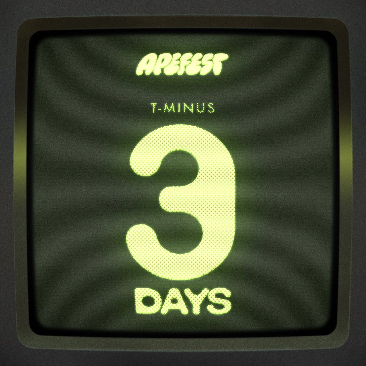 BoredApeYC's tweet image. No Sleep ‘til ApeFest.