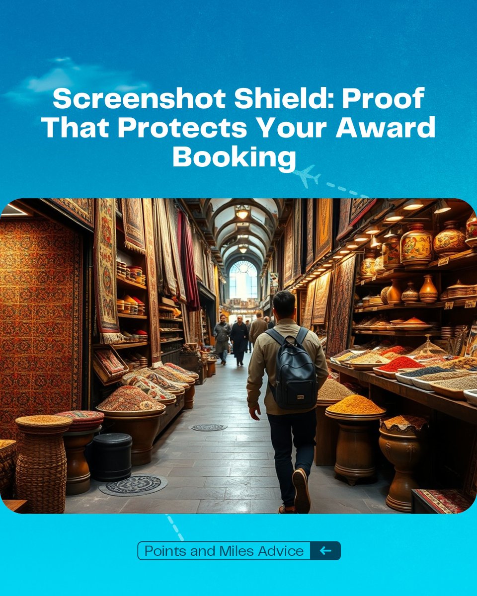 BizTravelPerks's tweet image. Prices and seat maps can shift mid‑transaction. A quick screenshot of every booking step gives you proof if points disappear, taxes jump, or an agent claims the fare never existed. It’s free insurance—capture now, argue later. #ScreenshotSave #travelmethis #PointProtection