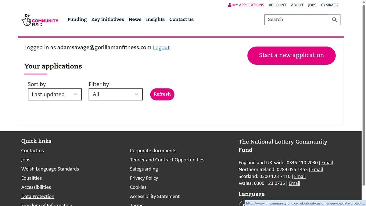 GorillaManFitn1's tweet image. Starting my National Lottery Community Funding Application with Jody 💪 💻#nationallotterycommunityfund #nationallottery #communityproject #lincolncshirecvs
