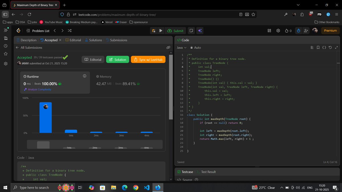 janvi_0x's tweet image. Today’s Progress Update
• Worked on CKEditor in Django and project CSS
• Revised recursion problems
• Couldn't finish assignment or mid-sem prep
Note: Parewa started — no studying 😅
#100DaysOfCode #Django #WebDevelopment #DSA #CodingJourney #StudentLife