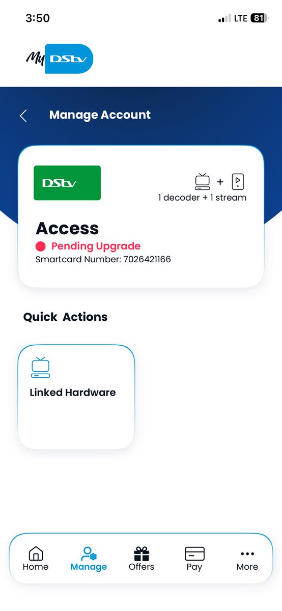 BiohPeter's tweet photo. @DStv_Ghana 

Kindly work on this https://t.co/oCJqHYHPGB