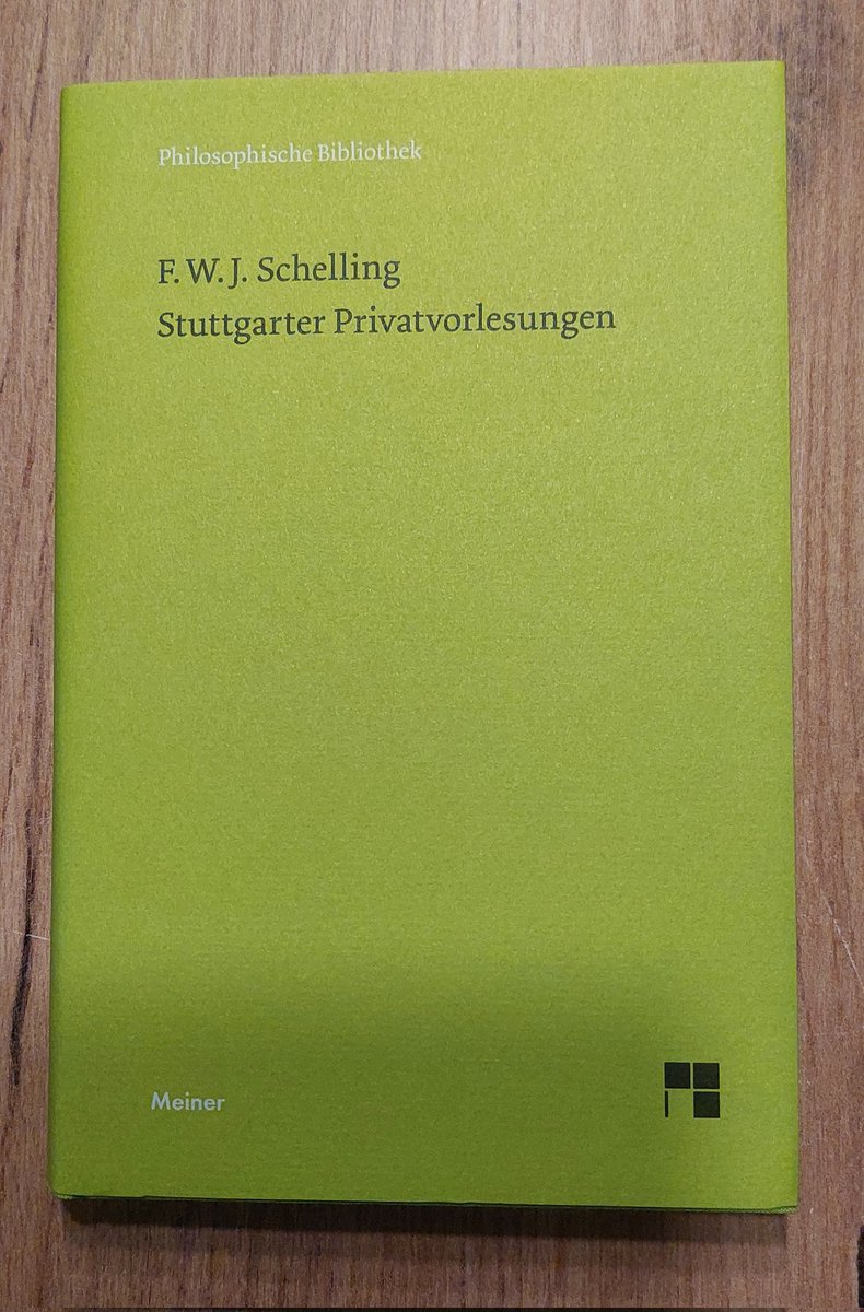 Rheinlandfranke's tweet image. Wollte eigentlich nur mal kurz reinschauen und zack, drückt mir mein Lieblingsbuchhändler ein #Schelling-Buch in die Hand, das er extra für mich zurückgehalten hat.
Ein Service, den kein Onlineshop je ersetzen kann. ❤️ #Philosophie