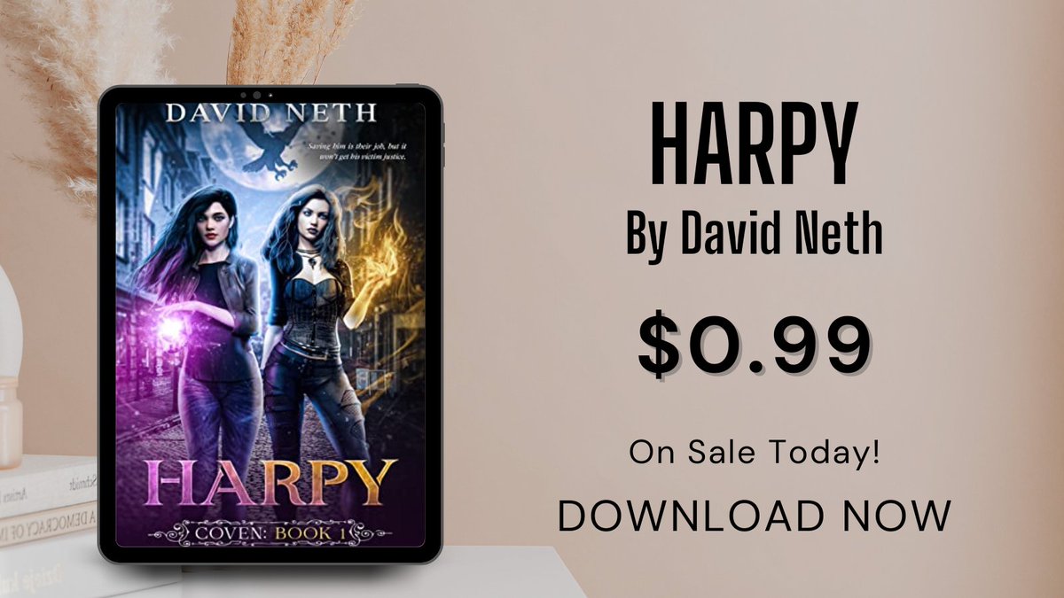 Discover a world where witches are the protectors of the nonmagical. 'Harpy (Coven Book 1)' is your gateway to this realm. #Fantasy #NewBook cravebooks.com/b-26261?refere…