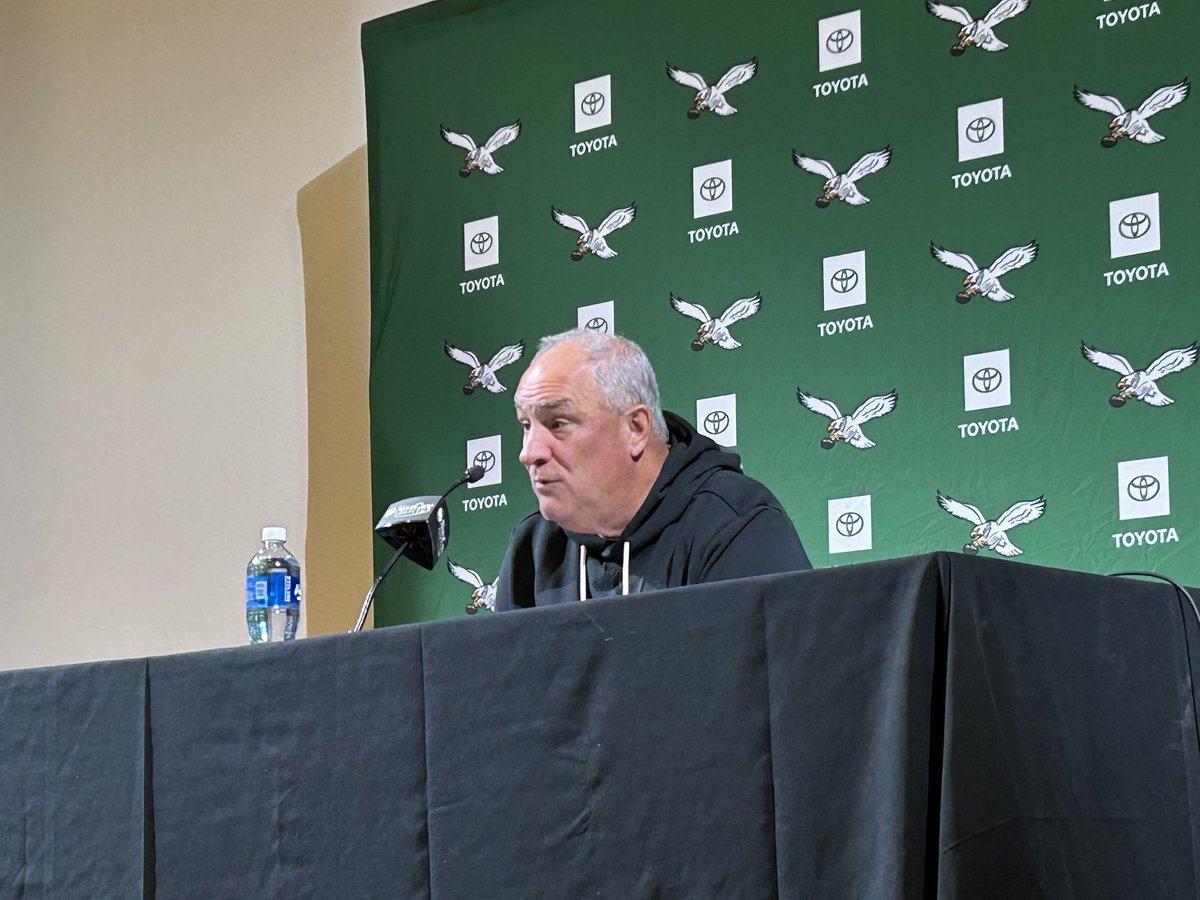 Eagles DC Vic Fangio didn’t sound confident he’d have Azeez Ojulari (hamstring) for Sunday’s game against Giants.

Brandon Grahams usage will depend on the kind of shape he proves to be in and his retention from last year. 