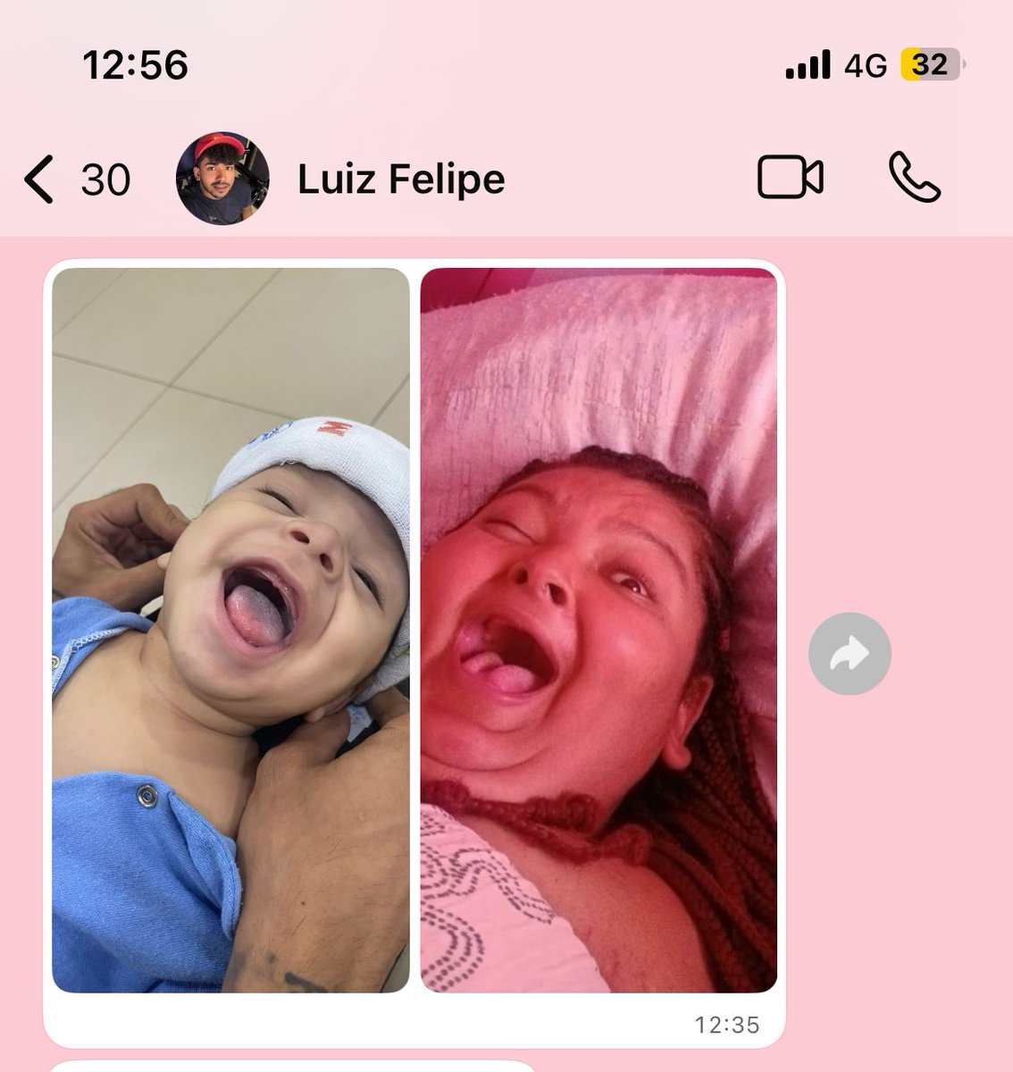 ele não comparou o meu filho com a rayane não né