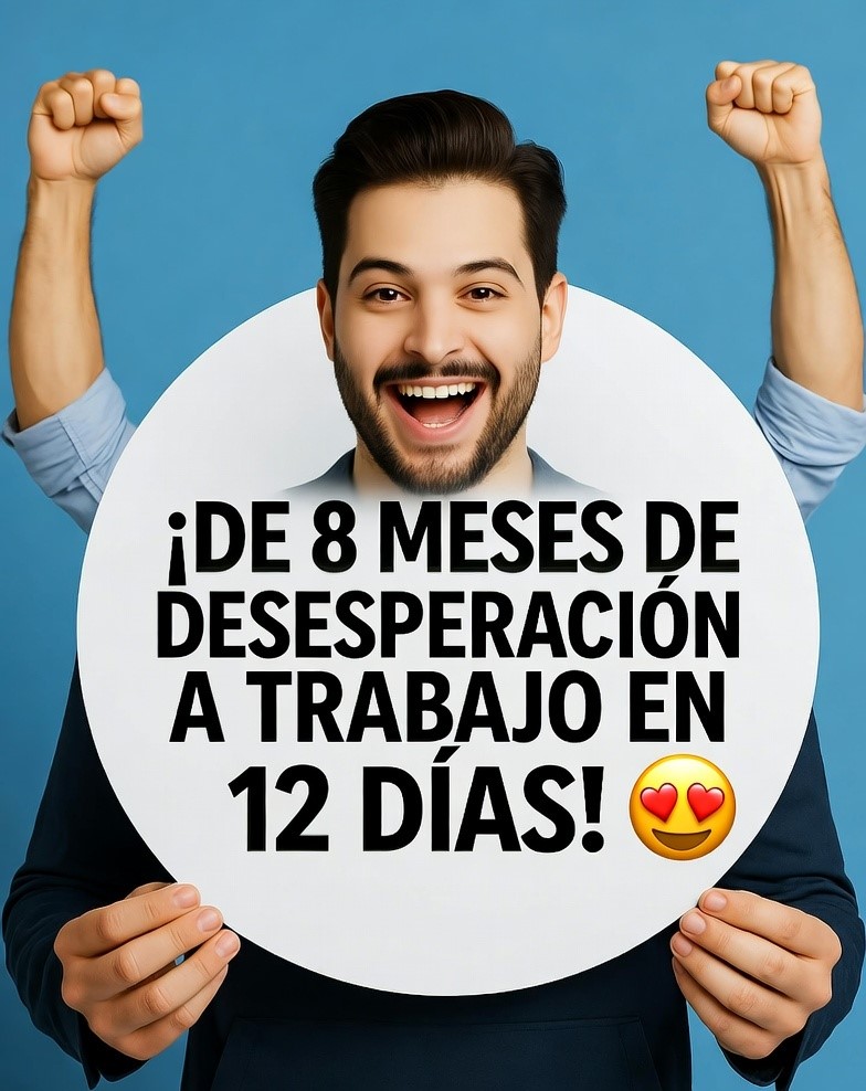 Alex_Inspira's tweet image. 🚨 ¡DE 8 MESES DE DESESPERACIÓN A TRABAJO EN 12 DÍAS!
Mi Amigo: 8 meses sin entrevistas, CV invisible.
Le subí su hoja de vida a ChatGPT... ¡¡BAM!!
¡Empleo en 12 días! 🎉
7 PROMPTS MÁGICOS (probados en carne propia) ⬇️🧵x.com/Alex_Inspira/s…