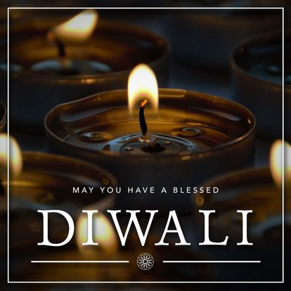 Happy #Diwali to all who celebrate! This #FestivalofLights is one of the most important #Hindu holidays. Often compared to Christmas in the West, the five-day holiday is celebrated with different forms of light to symbolize the victory of good over evil.
